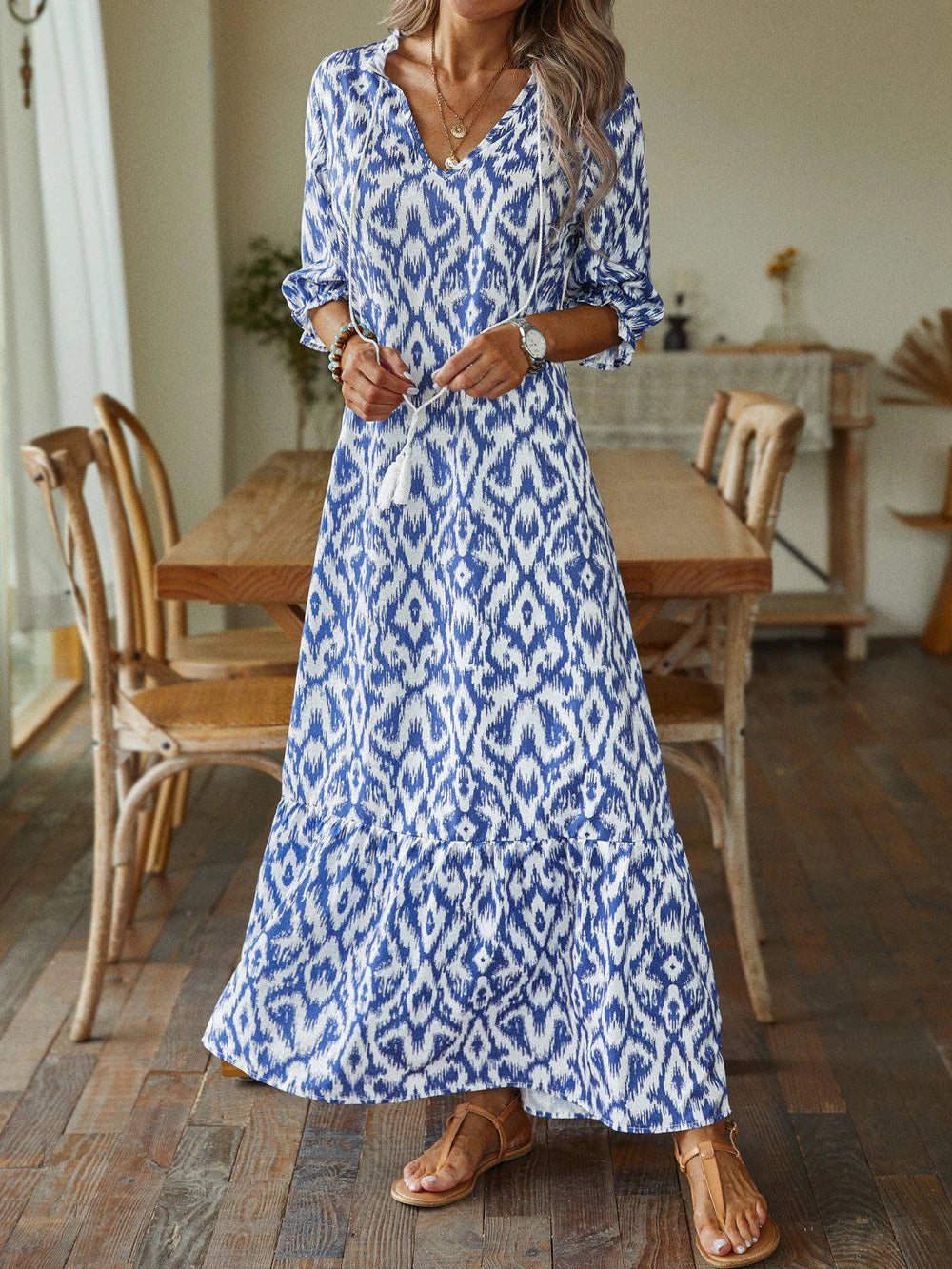 Solara™ - Print Maxi Dress