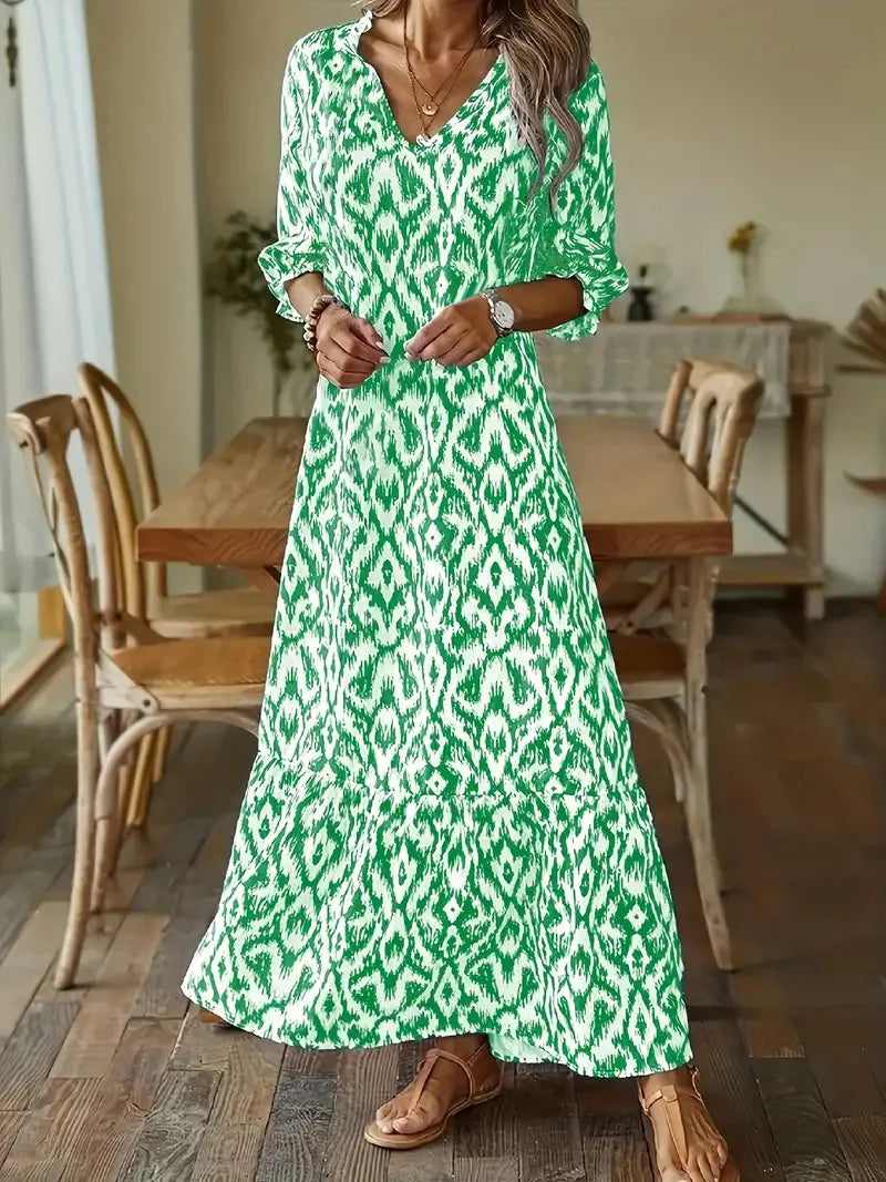 Solara™ - Print Maxi Dress