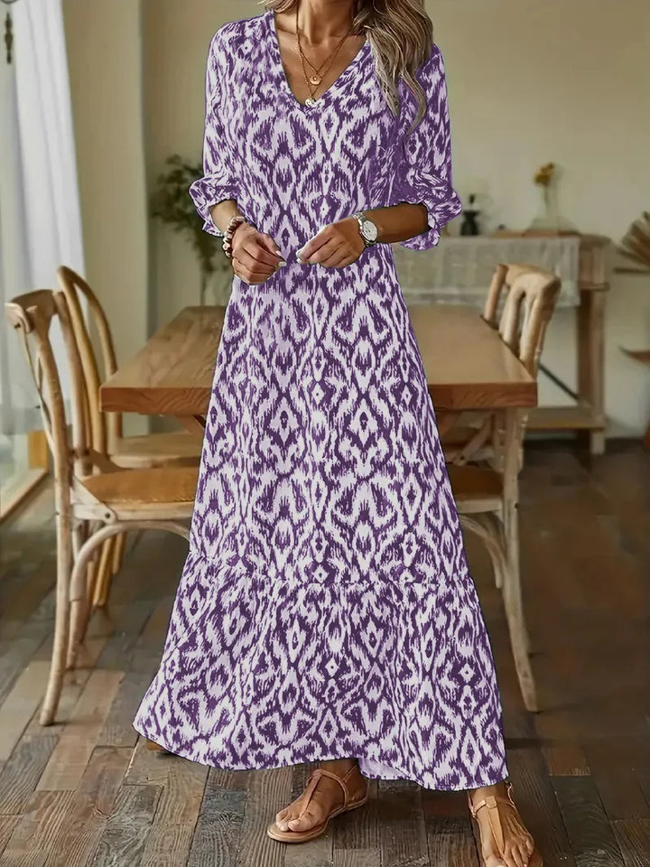 Solara™ - Print Maxi Dress