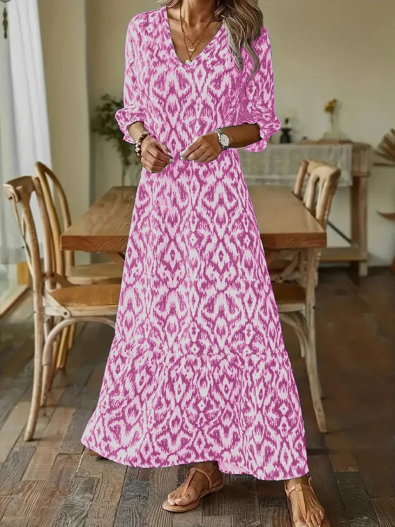 Solara™ - Print Maxi Dress