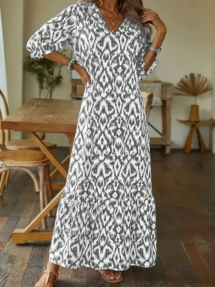 Solara™ - Print Maxi Dress