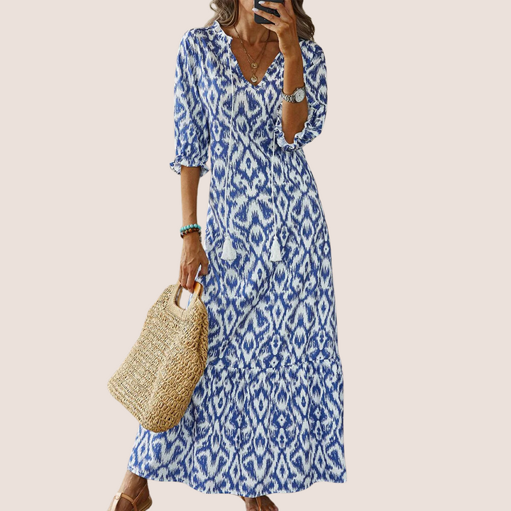 Solara™ - Print Maxi Dress