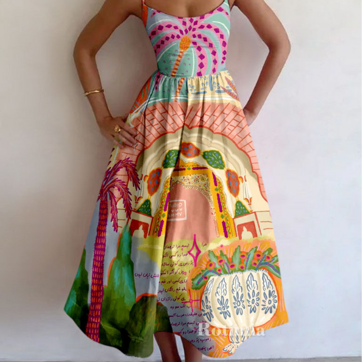 Leana™ - Colourful Summer Dress