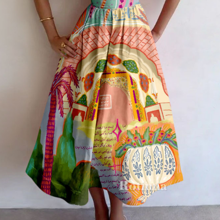 Leana™ - Colourful Summer Dress