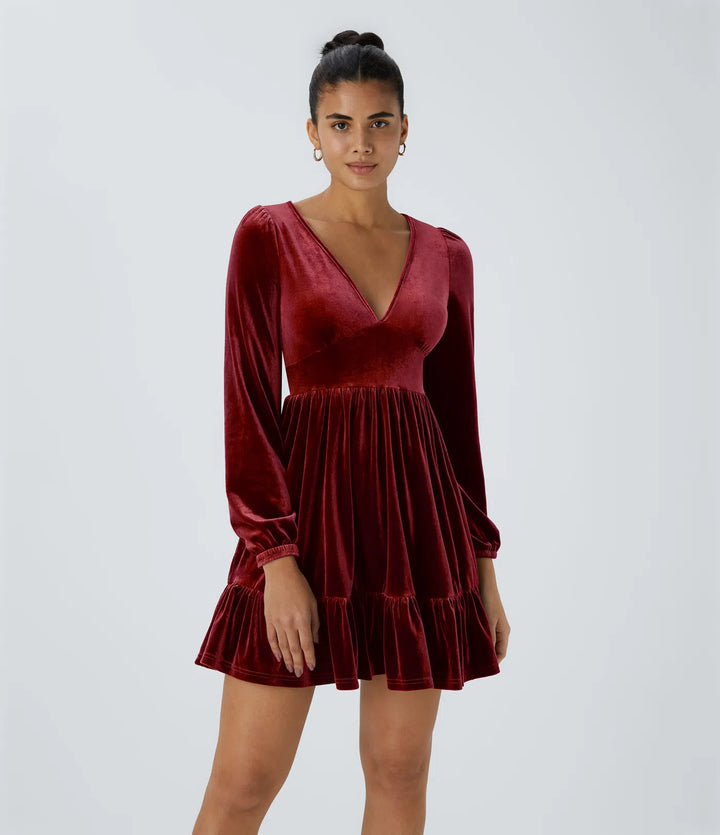 Alba - Velvet Dress