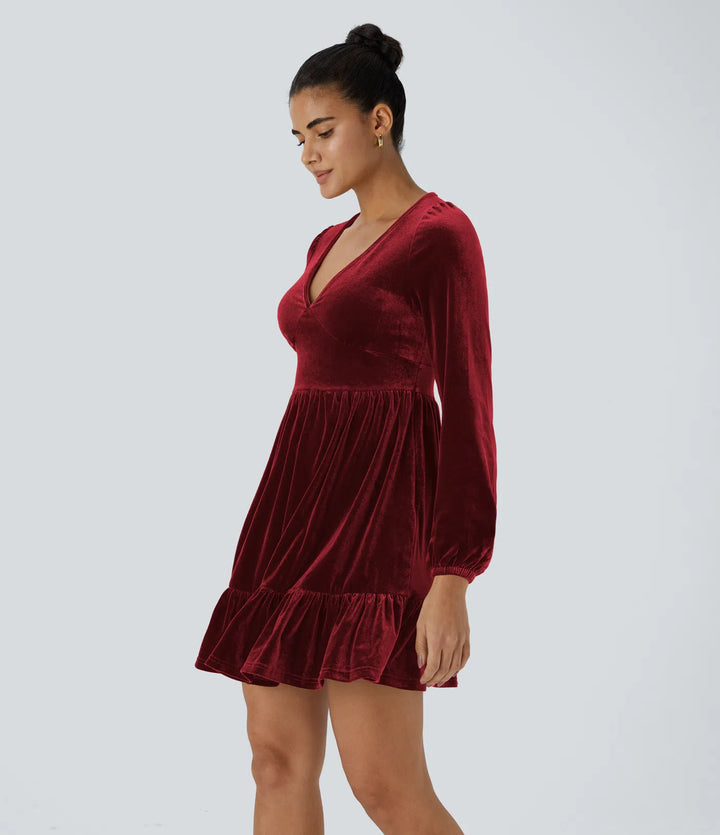 Alba - Velvet Dress