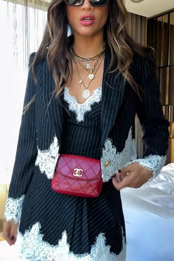 Paris - Lace Blazer