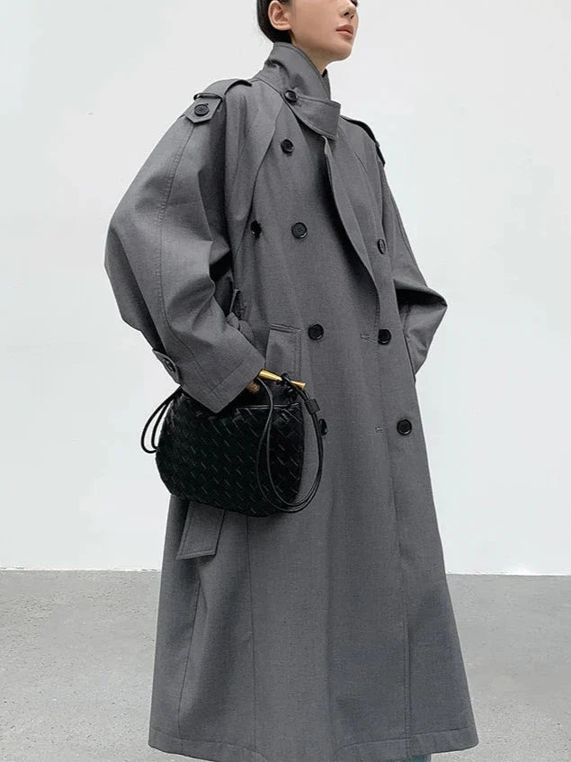 Gemma™ - Oversized Trench Coat