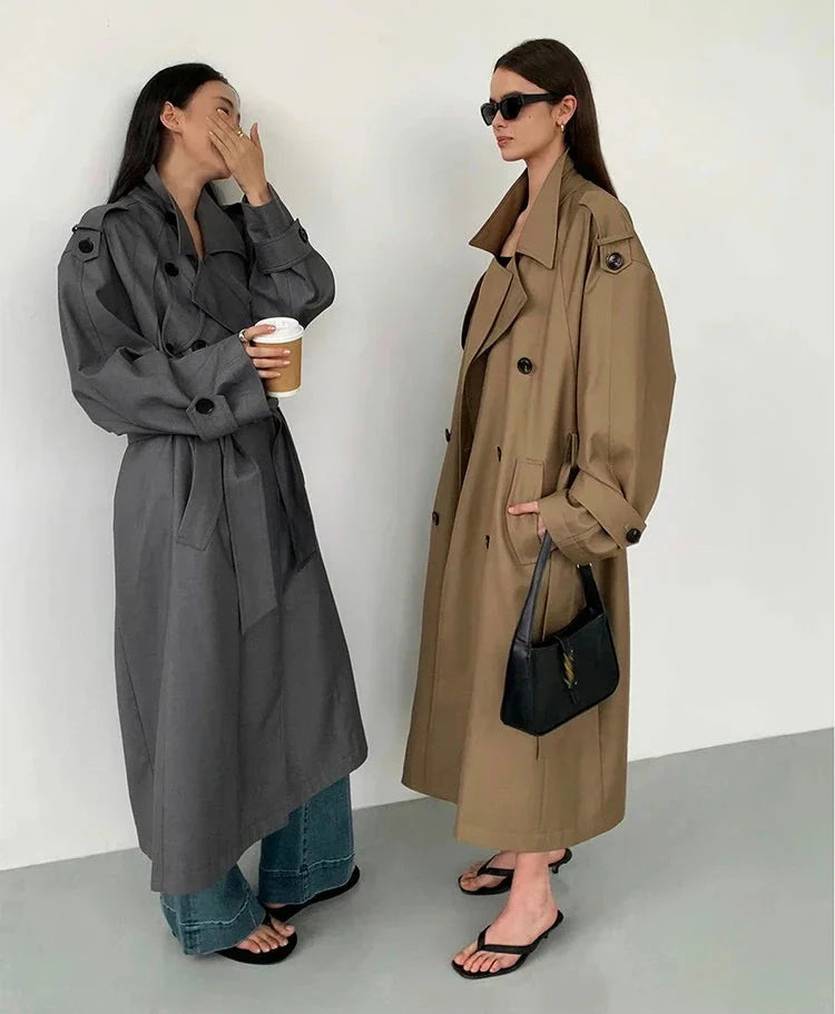 Gemma™ - Oversized Trench Coat