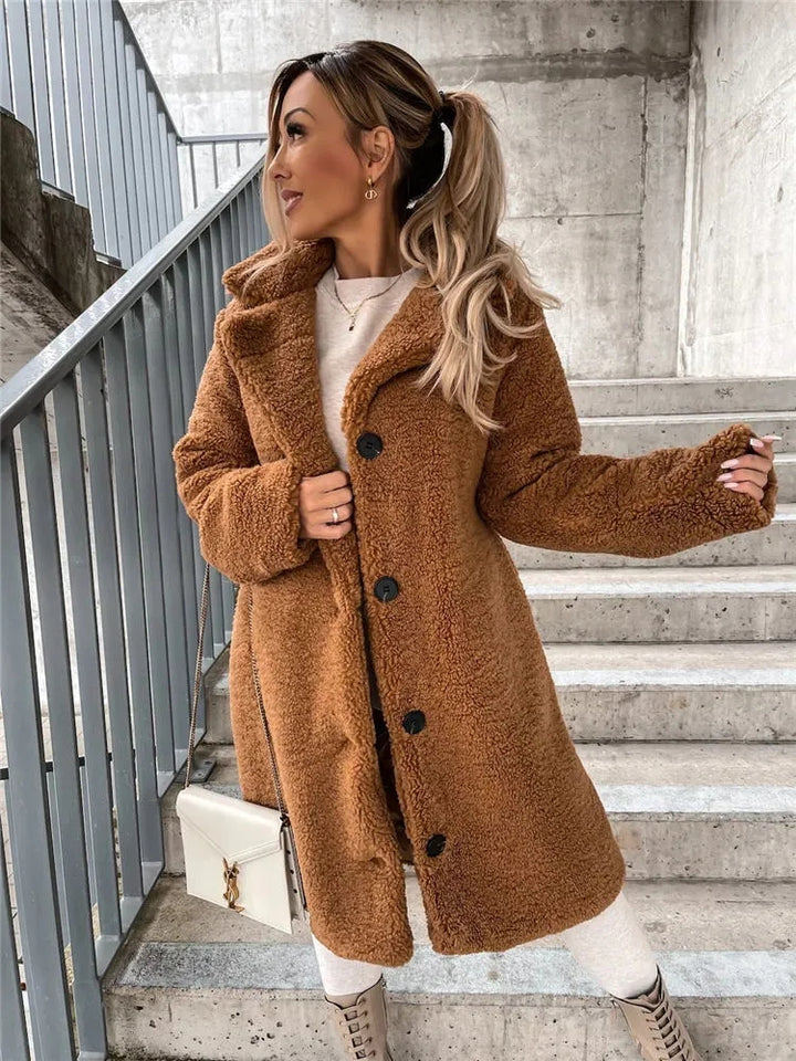 Haily™ - Teddy Maxi Coat