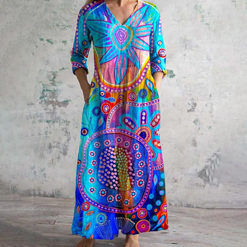 Shirley™ - Colourful Flowy Dress