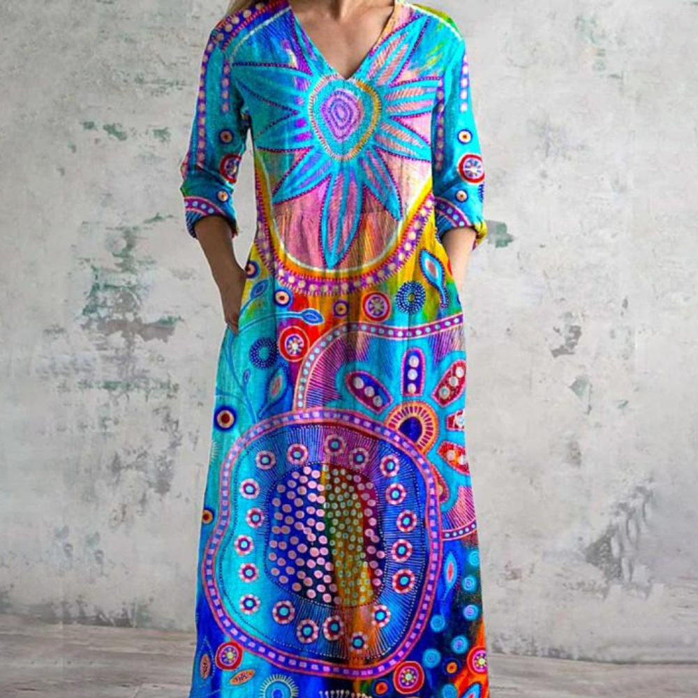 Shirley™ - Colourful Flowy Dress