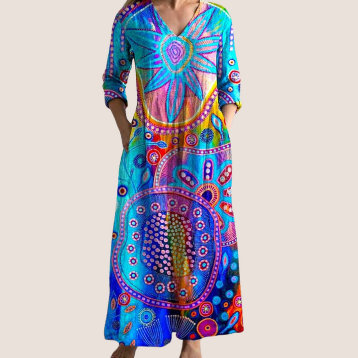 Shirley™ - Colourful Flowy Dress